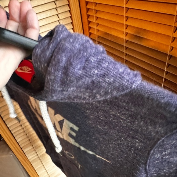 Nike purple Hoodie with White Accents - Picture 6 of 7